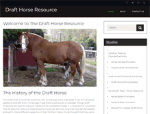 Tablet Screenshot of draftresource.com